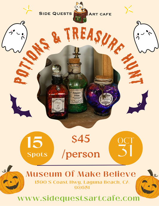 Potions & Treasure Hunts - OCT 31st